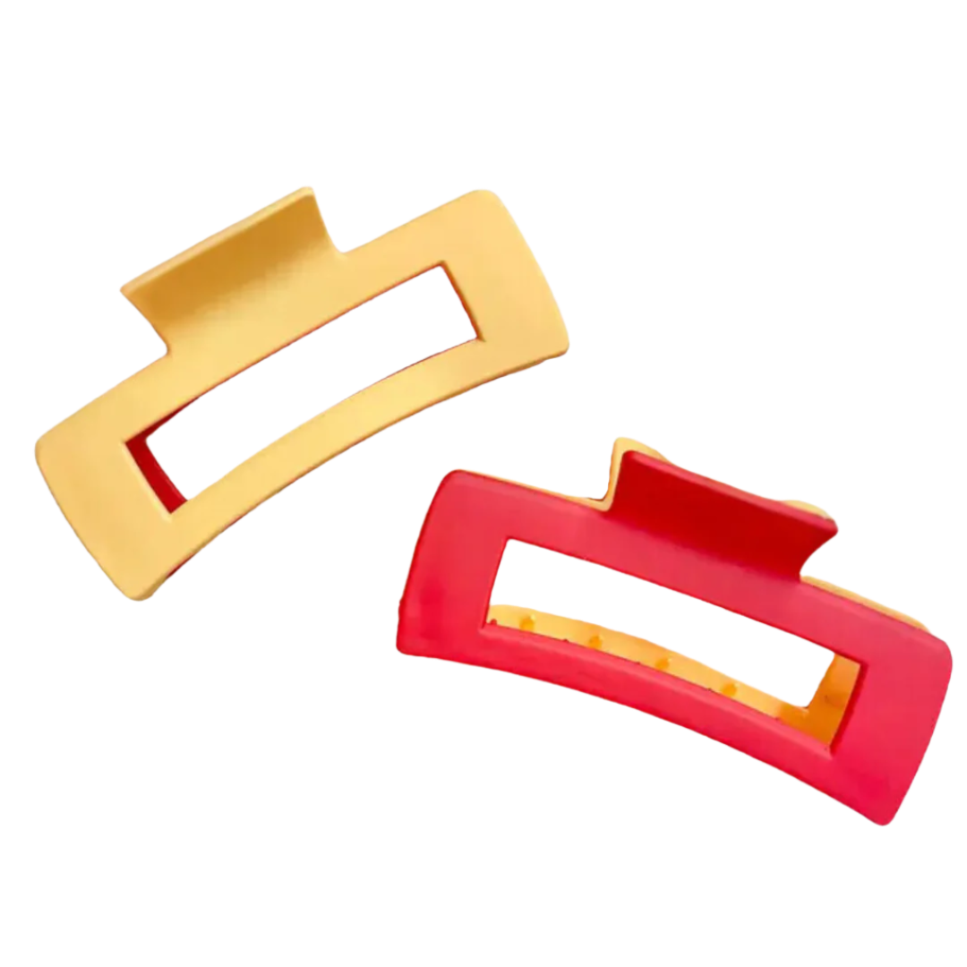 Two Tone Game Day Claw Clip
