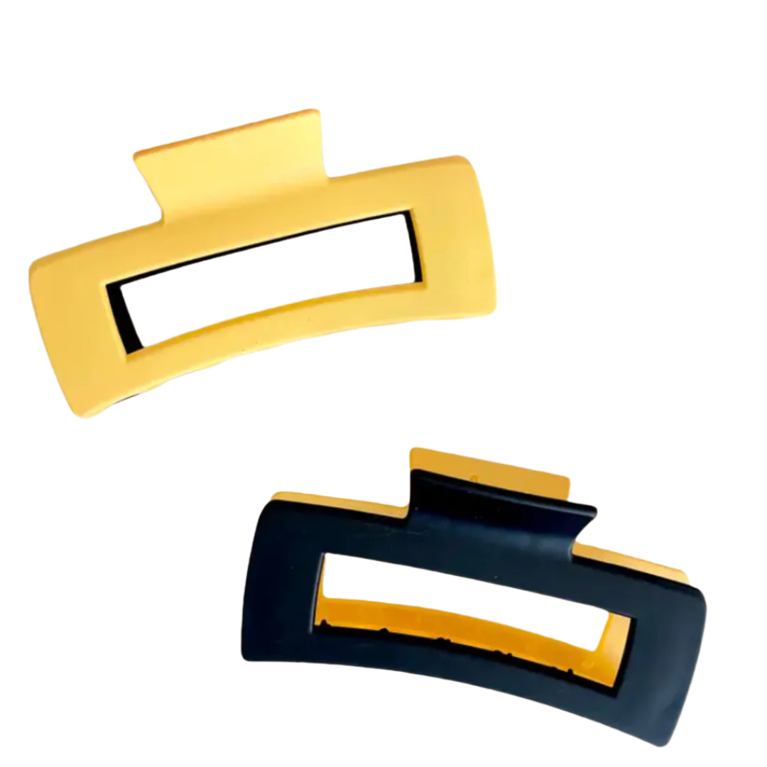 Two Tone Game Day Claw Clip