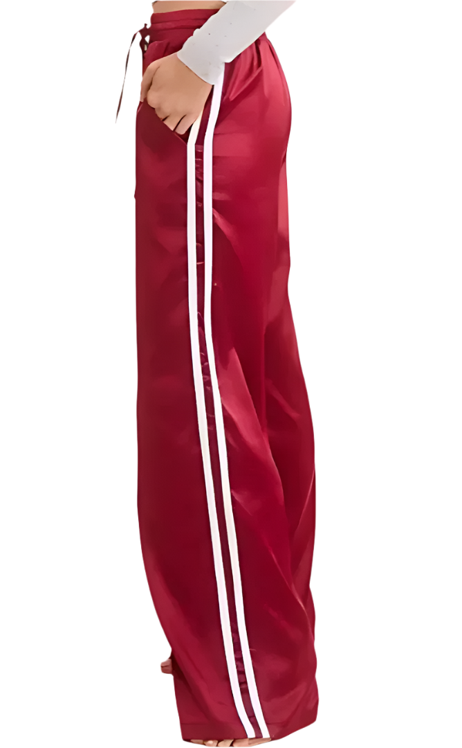 Satin Track Pant