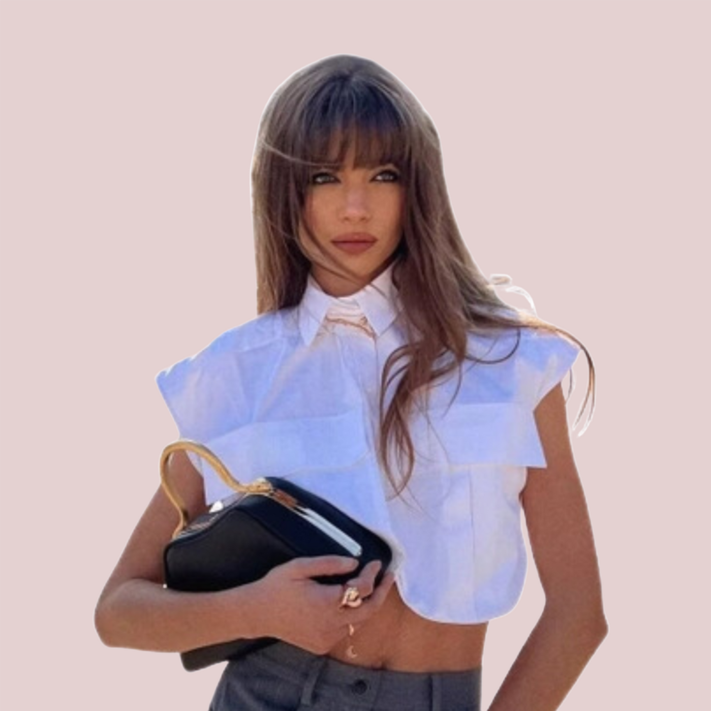Claudette Short Shirt - BashStyling