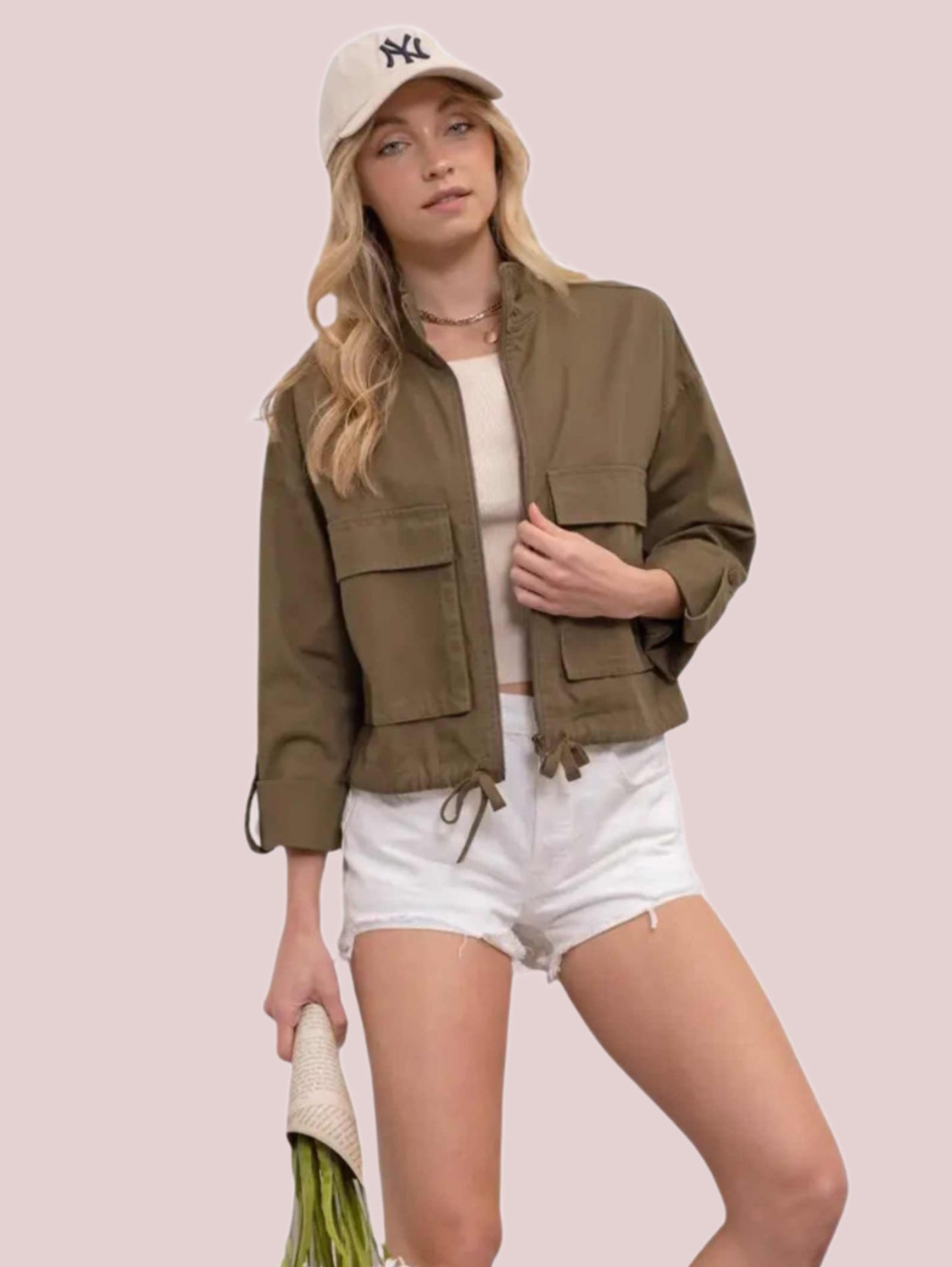 Oversized Pocket Utility Jacket - BashStyling