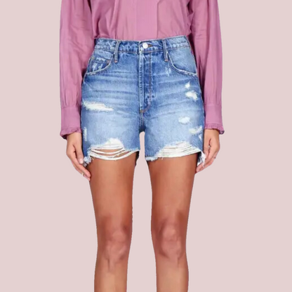 Demi Super High Rise Short - Say No More - BashStyling