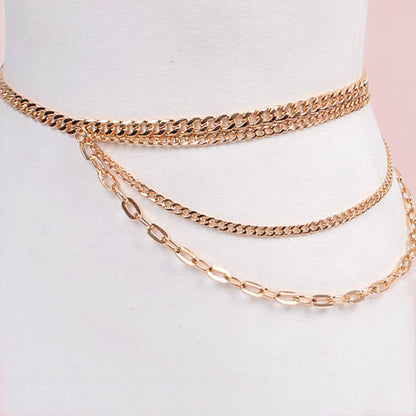 Multi Chain Strands Belt