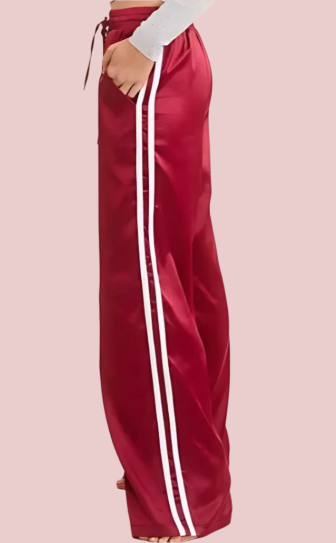 Satin Track Pant