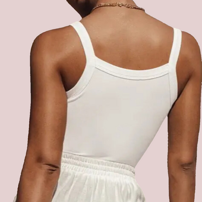 Threaded Knitted Camisole Cropped Tank - BashStyling