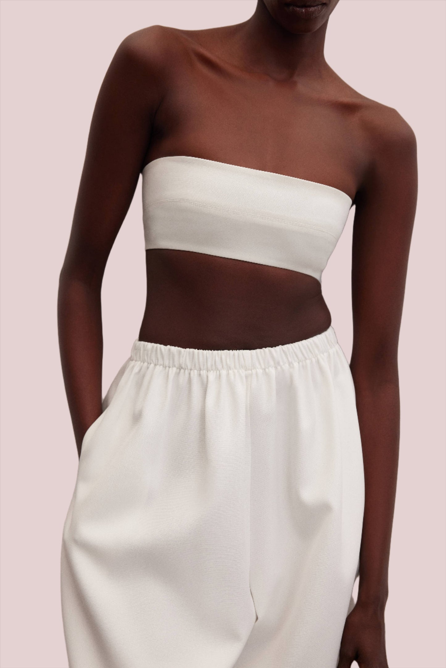 Vela | Strapless Crop Top - BashStyling