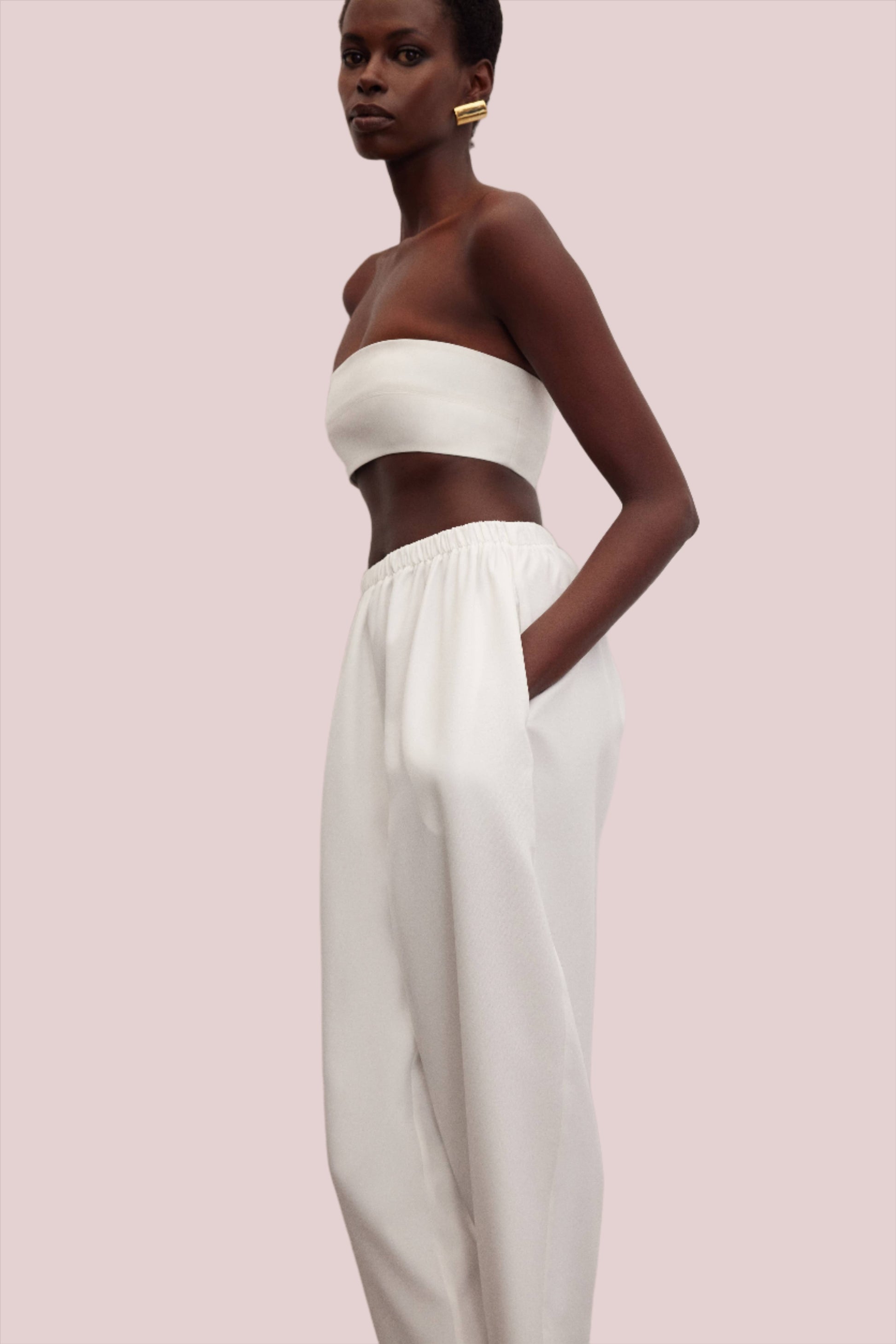 Vela | Strapless Crop Top - BashStyling