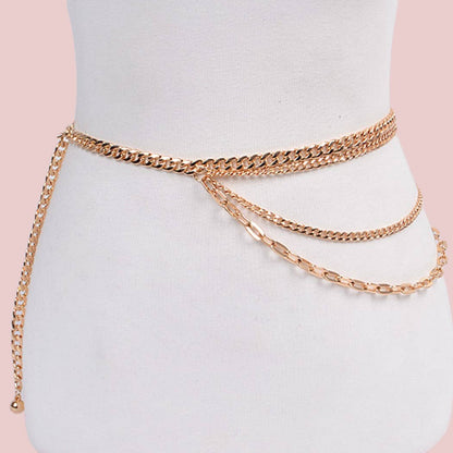 Multi Chain Strands Belt