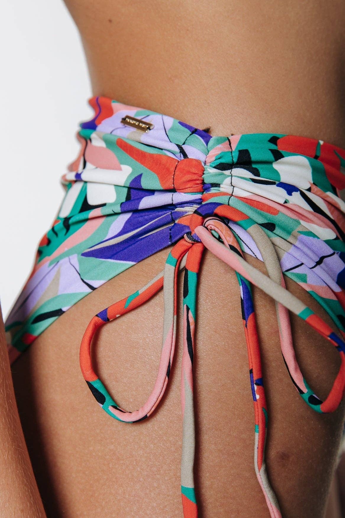 Riri Flower Bikini Bottom | Multicolor - BashStyling