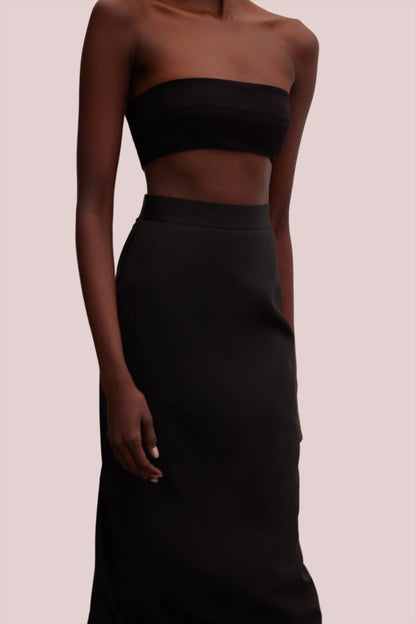 Vela | Strapless Crop Top - BashStyling