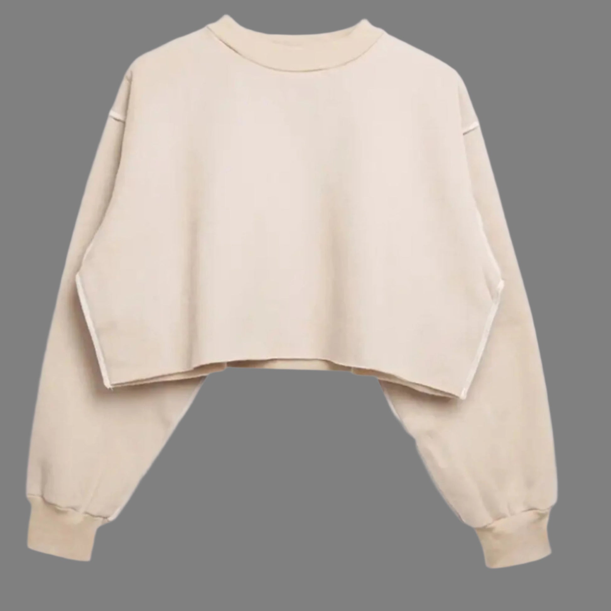 Crop Top Sweatshirt - BashStyling