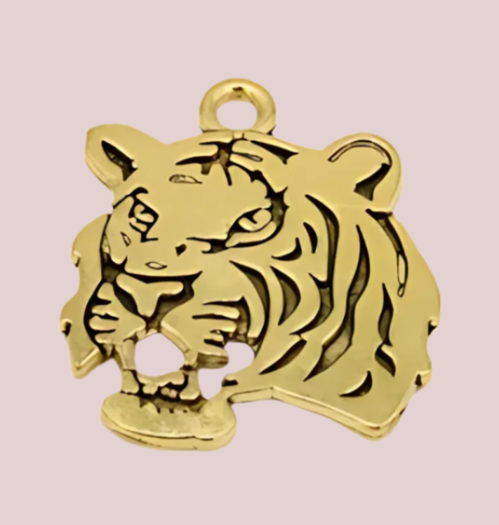 Tiger Head Charm